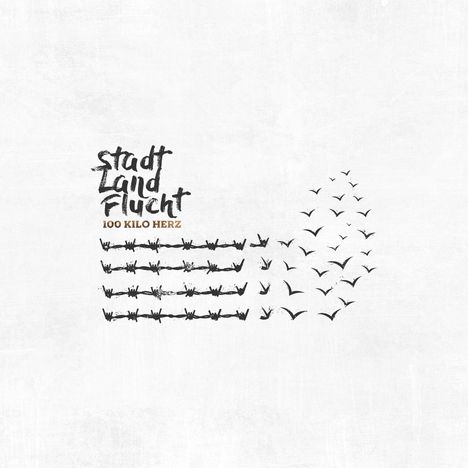 100 Kilo Herz: Stadt Land Flucht (180g) (Limited Edition) (Clear Grey Vinyl), LP