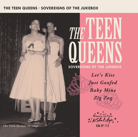 The Teen Queens: Souvereigns Of The Jukebox EP, Single 7"