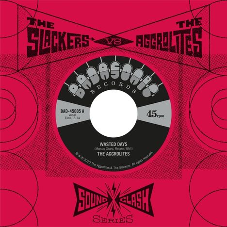 The Aggrolites/The Slackers: The Aggrolites Vs The Slackers, Single 7"