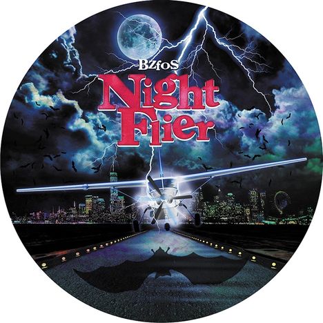 Bloodsucking Zombies From Outer Space: Night Flier / Rainy Season (Limited-Numbered-Edition) (Picture Disc), Single 10"