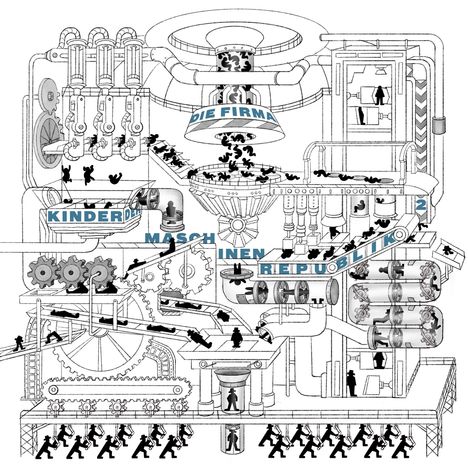Die Firma: Kinder der Maschinenrepublik, 2 LPs