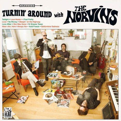 The Norvins: Turnin' Around With The Norvins, LP