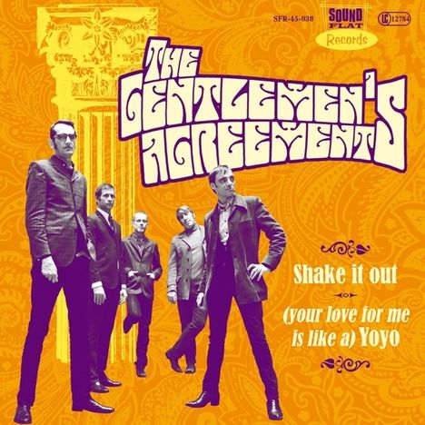 The Gentlemen's Agreements: Shake It Out, Single 7"