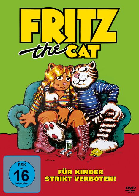 Fritz The Cat, DVD