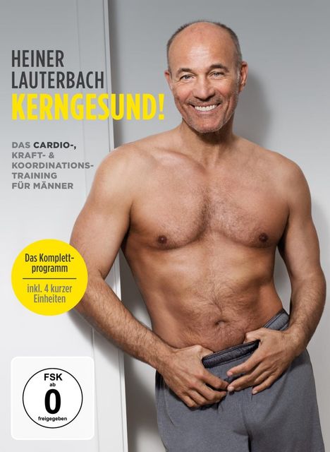 Heiner Lauterbach - Kerngesund!  Das Cardio-, Kraft- &amp; Koordinationstraining für Männer, DVD
