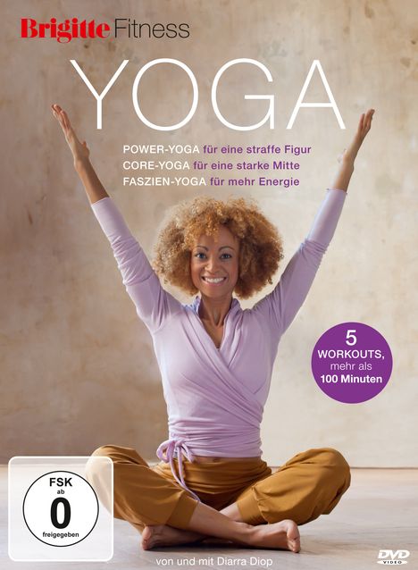 Brigitte - Yoga: Power-Yoga, Core-Yoga, Faszien-Yoga, DVD