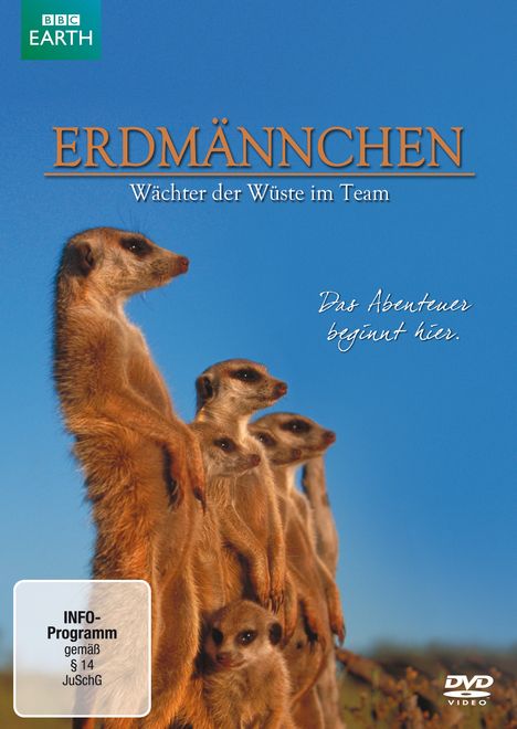 Erdmännchen - Wächter der Wüste im Team, DVD