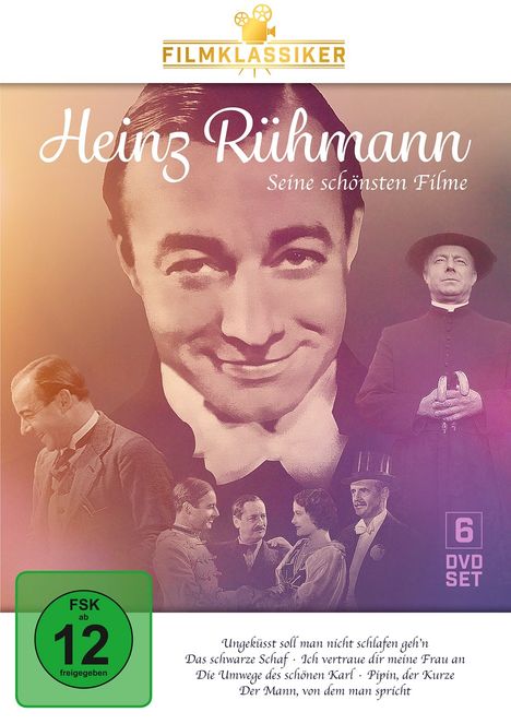Heinz Rühmann - Seine schönsten Filme, 6 DVDs