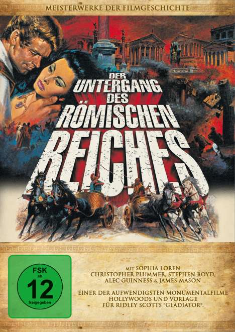 Der Untergang des Römischen Reiches, DVD