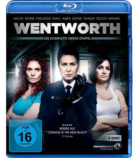 Wentworth Staffel 2 (Blu-ray), 3 Blu-ray Discs