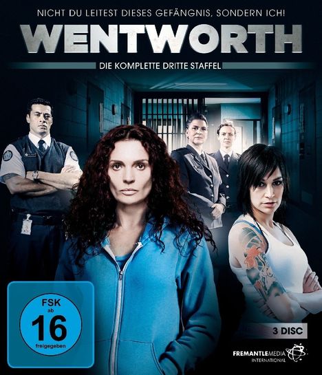 Wentworth Staffel 3 (Blu-ray), 3 Blu-ray Discs