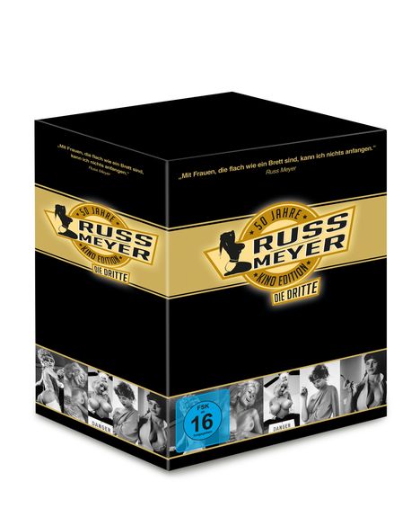 Russ Meyer: Kino Edition 3, 5 DVDs