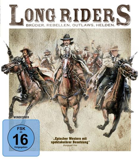 Long Riders (Blu-ray), Blu-ray Disc