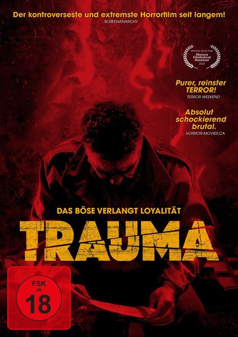 Trauma, DVD