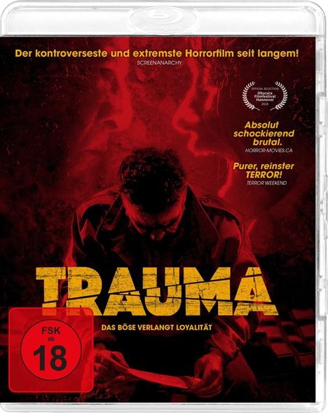 Trauma (Blu-ray), Blu-ray Disc