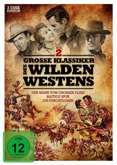 Grosse Klassiker des Wilden Westens 2 (3 Filme), 3 DVDs