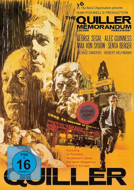 The Quiller Memorandum (Blu-ray im Mediabook), Blu-ray Disc