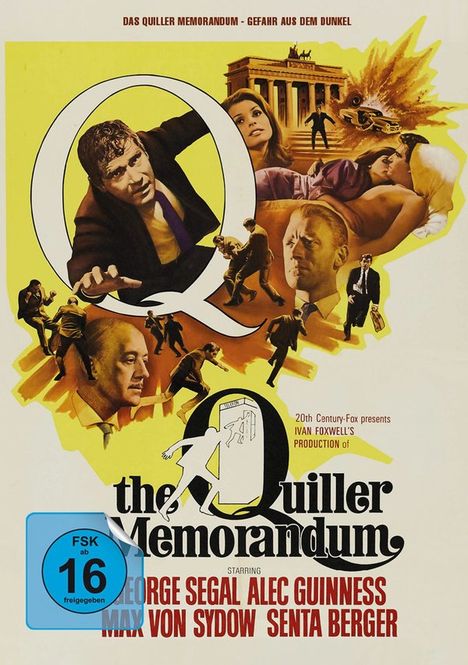 The Quiller Memorandum (Blu-ray im Mediabook), Blu-ray Disc