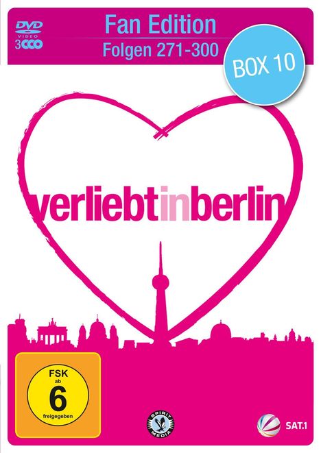 Verliebt in Berlin Box 10 (Folgen 271-300), 3 DVDs