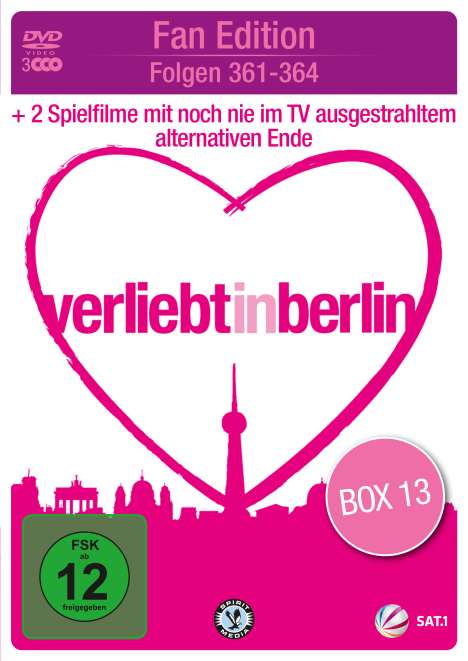 Verliebt in Berlin Box 13 (Folgen 361-364), 2 DVDs