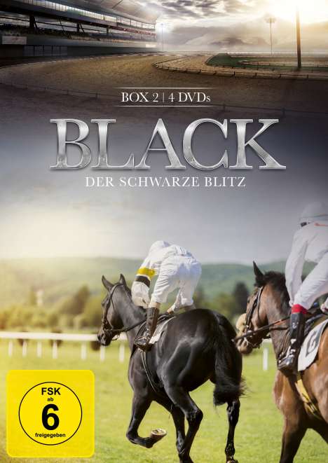 Black, der schwarze Blitz Box 2, 4 DVDs