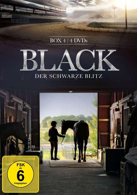 Black, der schwarze Blitz Box 4, 4 DVDs