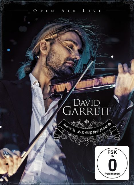 David Garrett (geb. 1980): Rock Symphonies: Open Air Live 8.6.2010, 2 DVDs