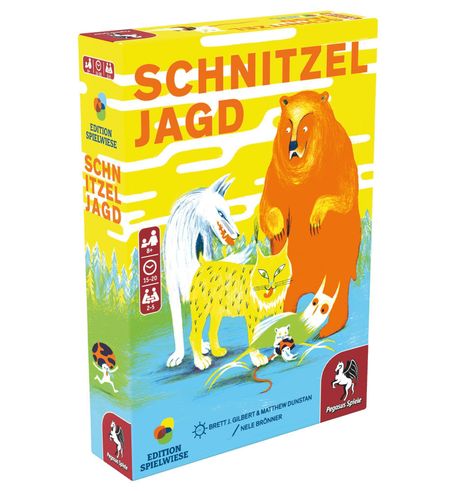 Schnitzeljagd (Edition Spielwiese), Spiele