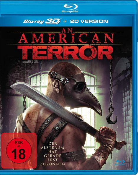 An American Terror (3D &amp; 2D Blu-ray), Blu-ray Disc