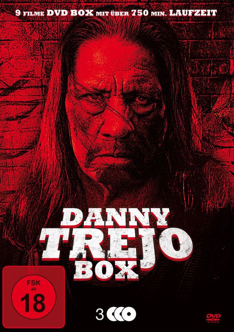 Dannny Trejo Mega Box Edition (9 Filme auf 3 DVDs), 3 DVDs