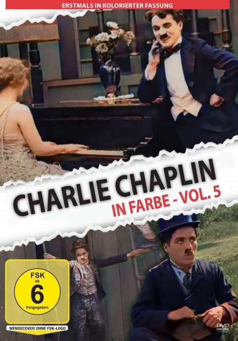 Charlie Chaplin in Farbe Vol. 5, DVD