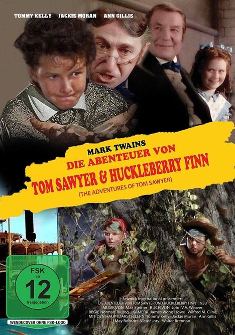 Die Abenteuer von Tom Sawyer &amp; Huckleberry Finn, DVD