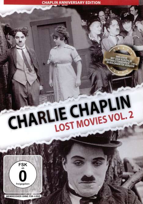 Charlie Chaplin - Lost Movies Vol. 2, DVD