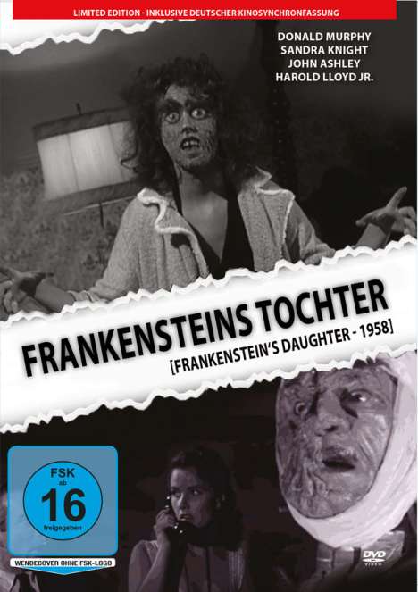 Frankenstein‘s Tochter - Die Unheimliche (1958), DVD