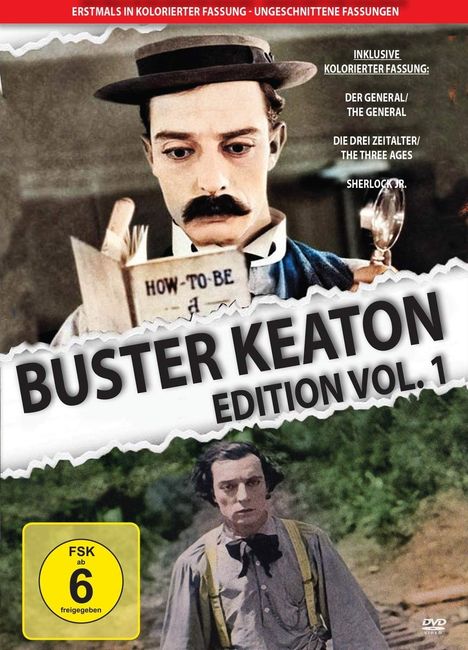 Buster Keaton Edition Vol. 1, DVD