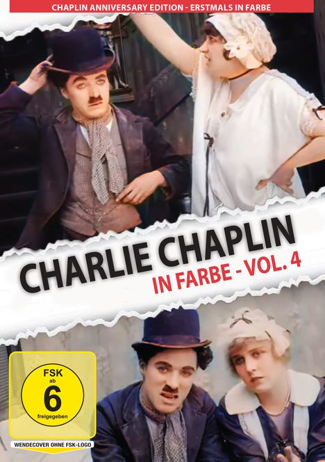 Charlie Chaplin in Farbe Vol. 4, DVD