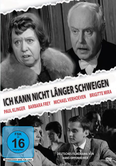 Ich kann nicht länger schweigen, DVD