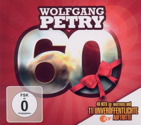 Wolfgang Petry: 60 (3 CD + DVD), 3 CDs und 1 DVD