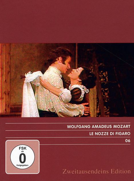 Wolfgang Amadeus Mozart (1756-1791): Die Hochzeit des Figaro, DVD