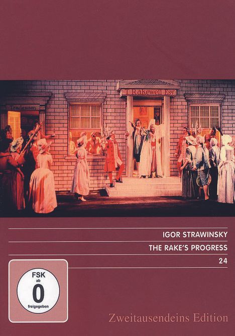 Igor Strawinsky (1882-1971): The Rake's Progress, DVD