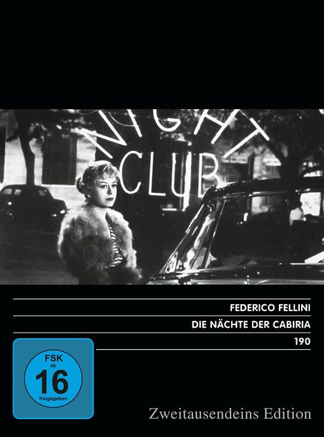 Die Nächte der Cabiria, DVD