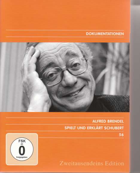 Alfred Brendel spielt und erklärt Schubert, 5 DVDs