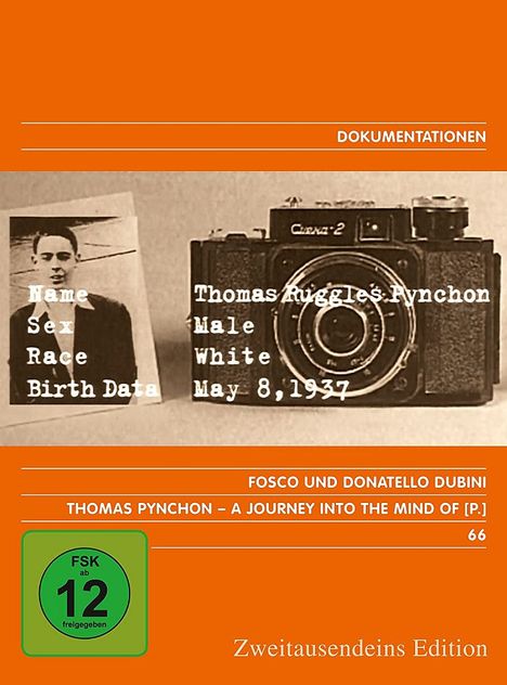 Thomas Pynchon - A Journey into the Mind (OmU), DVD