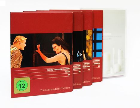 Georg Friedrich Händel (1685-1759): Händel Opern-Edition, 7 DVDs