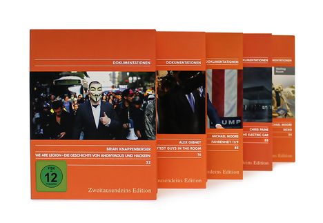 Doku-Paket 'Politik &amp; Soziales in den USA', 5 DVDs