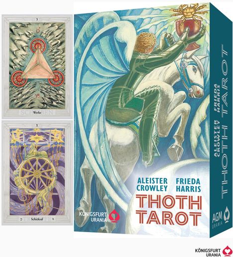 Aleister Crowley: Aleister Crowley Thoth Tarot Pocket DE, Buch