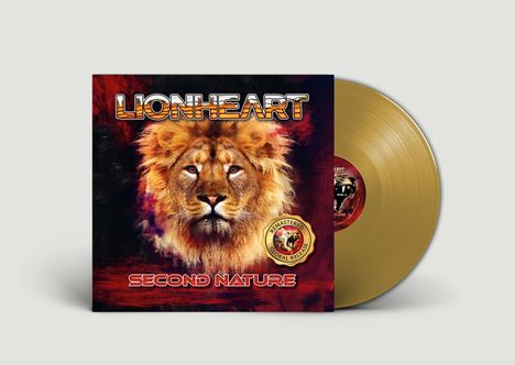 Lionheart (Hardrock-Band aus London): Second Nature (remastered) (Limited Edition) (Gold Vinyl), LP