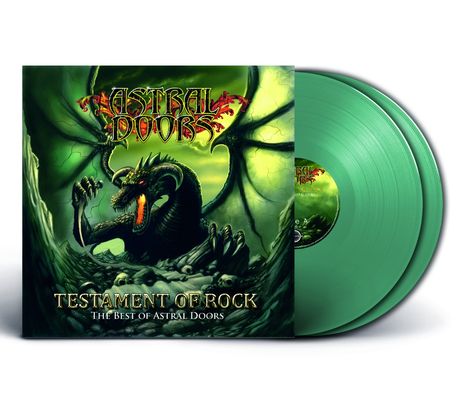 Astral Doors: Testament Of Rock (Lim Mint Green 2LP), 2 LPs