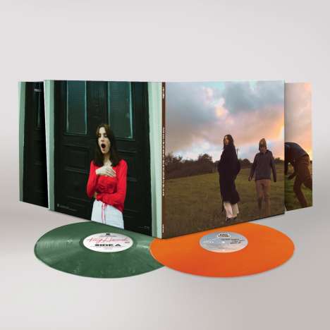 King Hannah: I'm Not Sorry, I Was Just Being Me (Limited Handnumbered Edition) (Orange/White + Dark Green/White Marbled Vinyl), 2 LPs