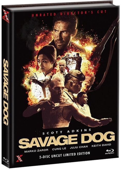 Savage Dog (Blu-ray &amp; DVD im Mediabook), 1 Blu-ray Disc und 1 DVD